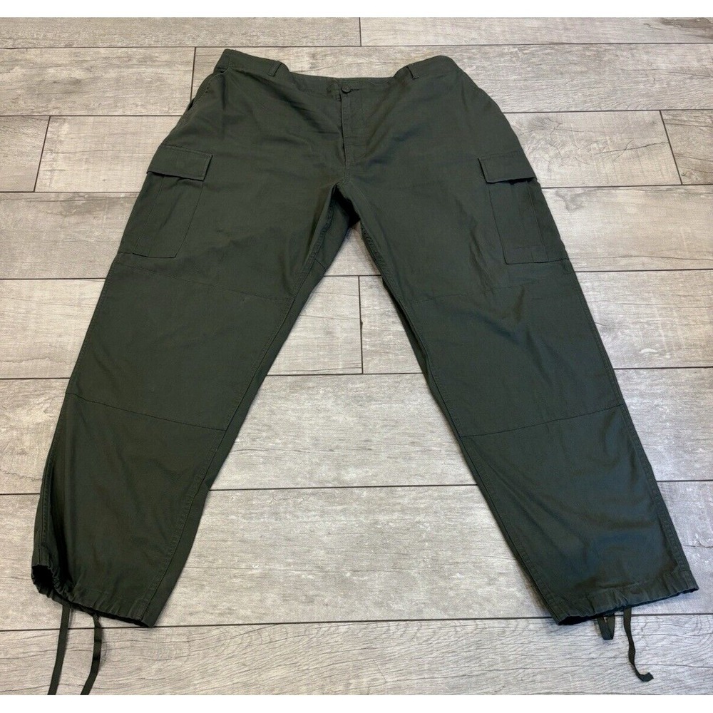 Genuine Gear Pants Mens Adjustable Size 2XL Tactical Pants Military Cargo Green